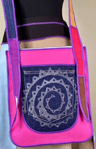 Denim Crossbody Bag