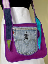 Load image into Gallery viewer, Denim Crossbody Bag