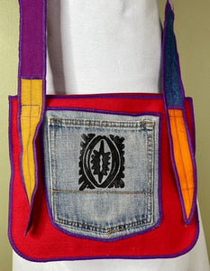 Denim Crossbody Bag